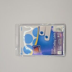 Avery Printable Self-Adhesive Removable Color-Coding Labels (5496)